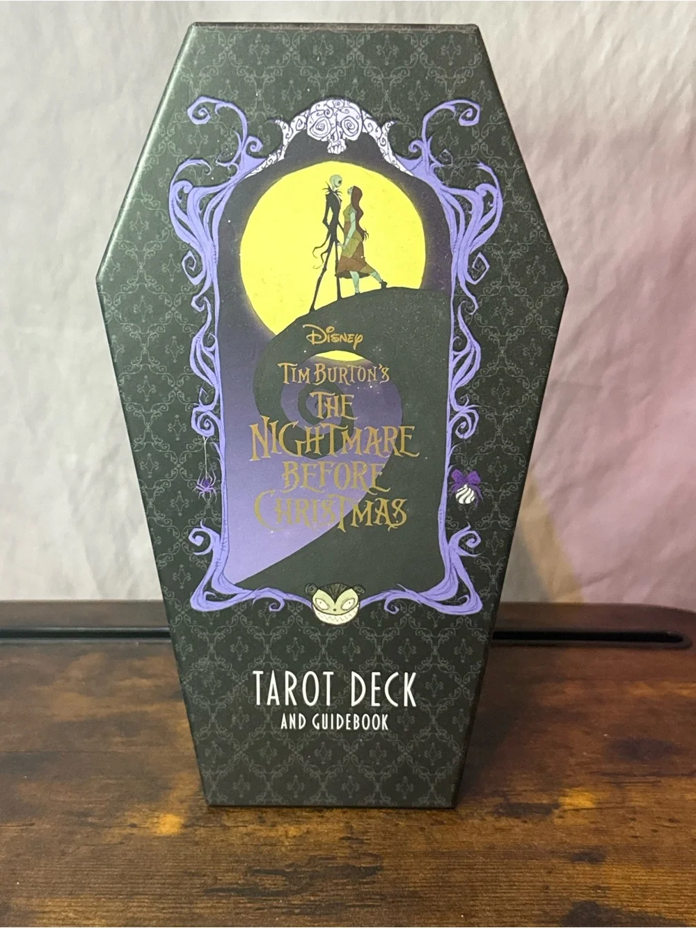 Disney The Nightmare Before Christmas Tarot Deck - Black, Purple, Yellow